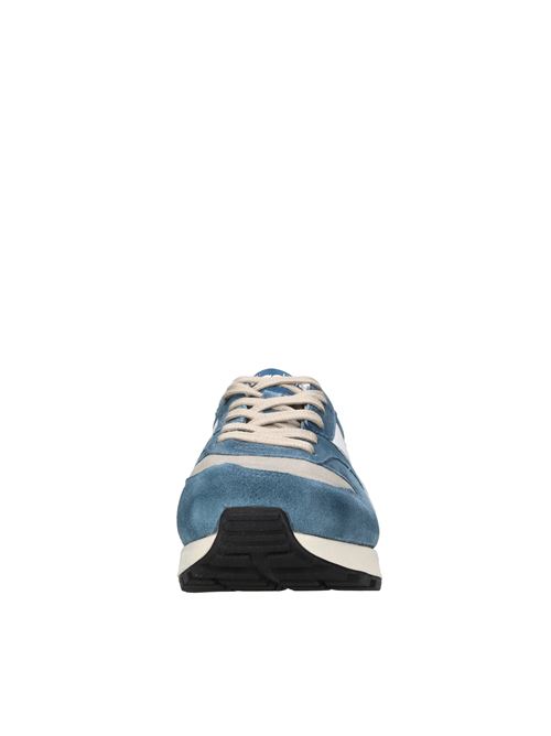 Sneakers in camoscio e tessuto DIADORA HERITAGE | CONQUEST C SWBLU-GRIGIO-BIANCO-CELESTE